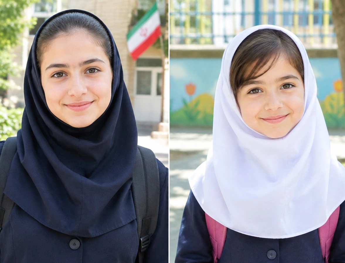 مدل مو زیر مقنعه برای مدرسه 20 مدل مو زیر مقنعه برای مدرسه 20