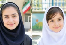 مدل مو زیر مقنعه برای مدرسه