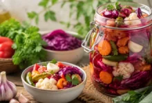 مواد لازم ترشی مخلوط