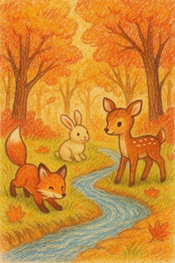 نقاشی پاییزی 16