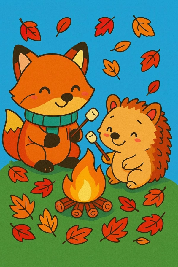 نقاشی پاییزی 19
