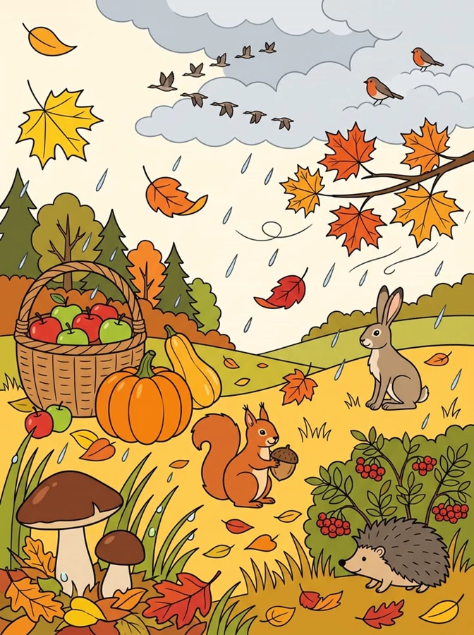 نقاشی پاییزی 21