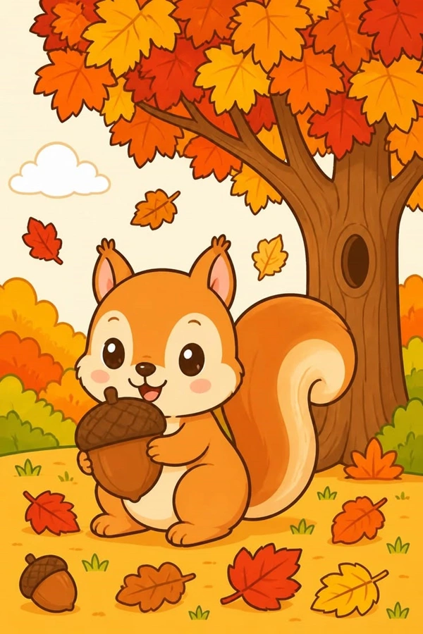نقاشی پاییزی 7