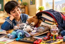 وسایل غیر ضروری کیف مدرسه