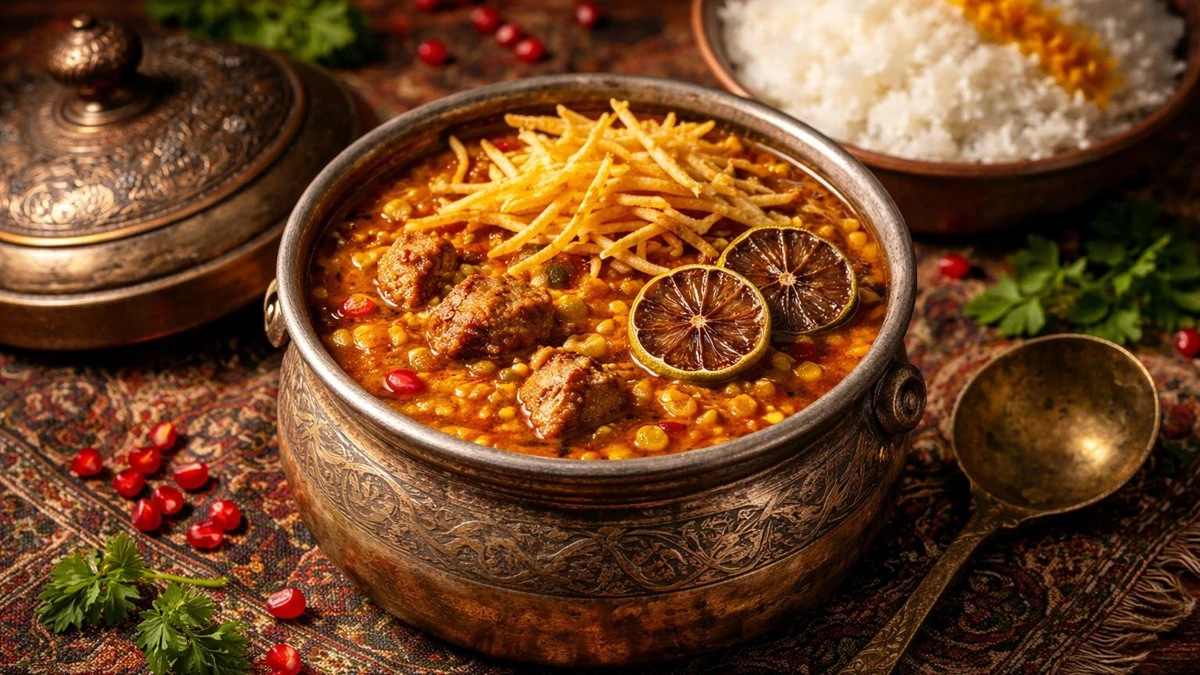 چرا خورشت قیمه تلخ می شود 2