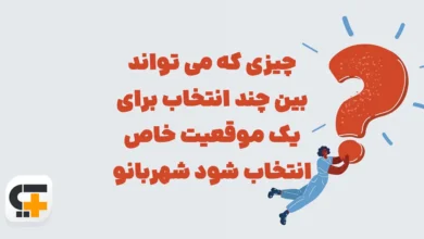 چیزی که می تواند بین چند انتخاب برای یک موقعیت خاص انتخاب شود شهربانو