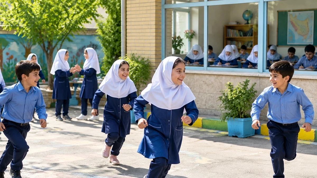 اگر زنگ تفریح از مدرسه حذف می شد 2