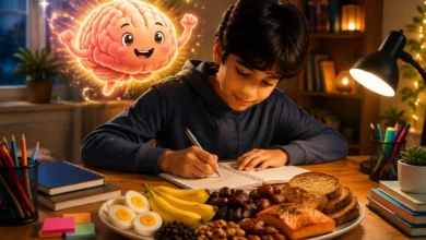 خوراکی های مفید برای درس خواندن