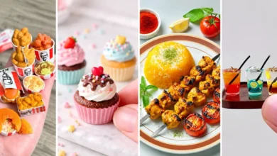 خوراکی های مینیاتوری