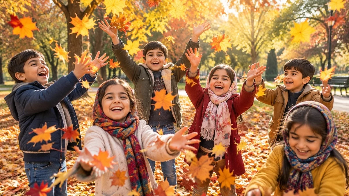 شعر کودکانه پاییز برای پیش دبستانی 3