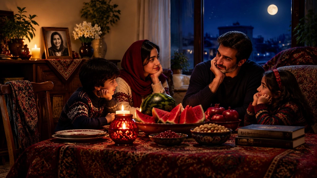 متن شب یلدا بدون مادر