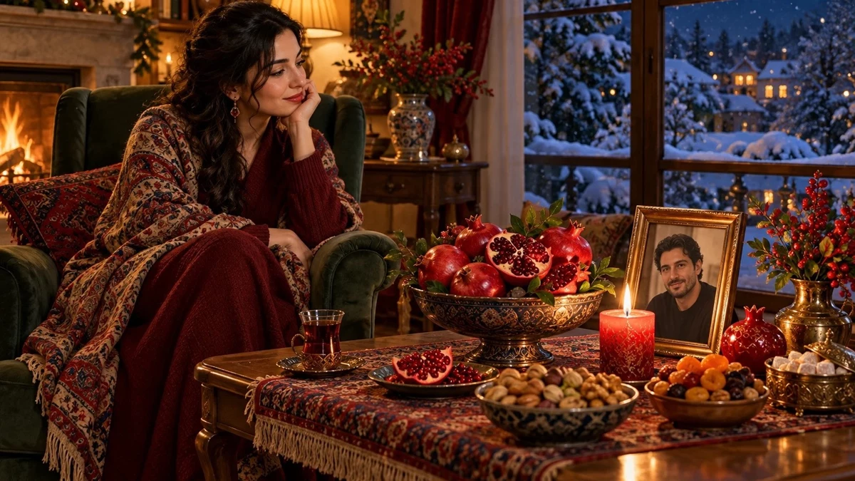 متن شب یلدا بدون همسرم