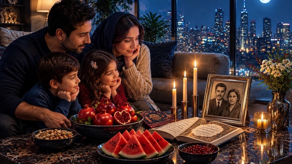 متن شب یلدا بدون پدر و مادر